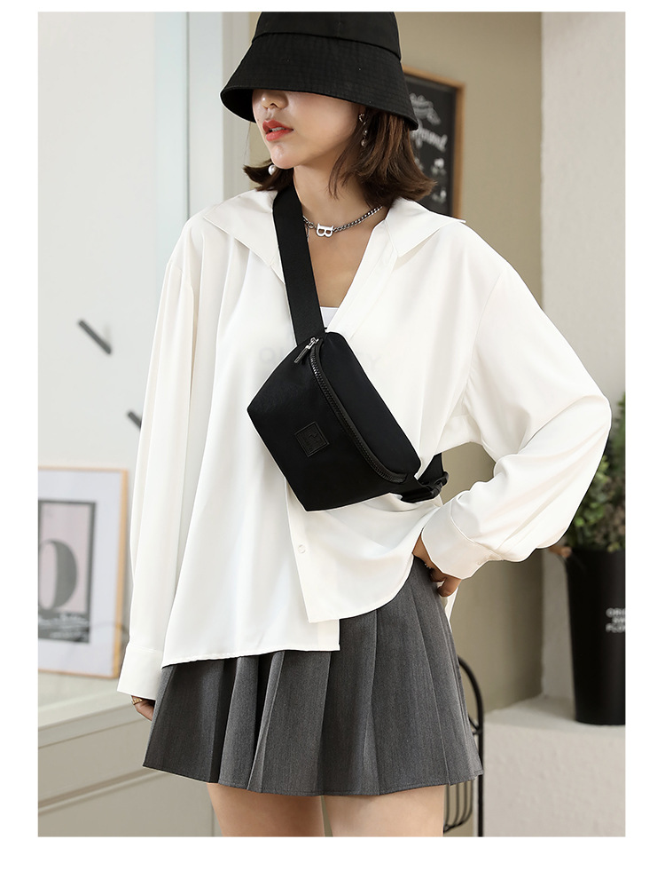 Brust für Frauen, Sommermode vielseitiger Rucksack, wasserdichtes Nylon minimalistisches Damen Street Trend Make-up, Taille_voghion.com