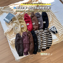 随机发清仓冬季加绒儿童三款水洗棉卫裤休闲宽松男童运动裤中小童