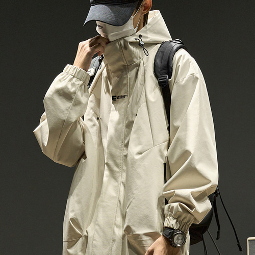 2024 new jacket jacket men's spring and autumn trendy brand men's workwear handsome jacket boys' spring and autumn jacket