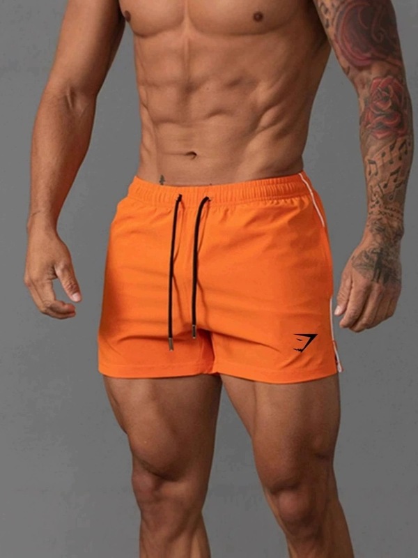 GYMSHARK健身短裤男士夏季速干透气薄款跑步骑行透气训练3分短裤|undefined