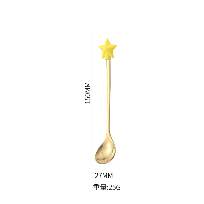 Cuchara transfronteriza de acero inoxidable Santa Claus árbol cuchara de café postre tenedor de fruta muñeca cuchara tenedor vajilla juego de regalo image 31