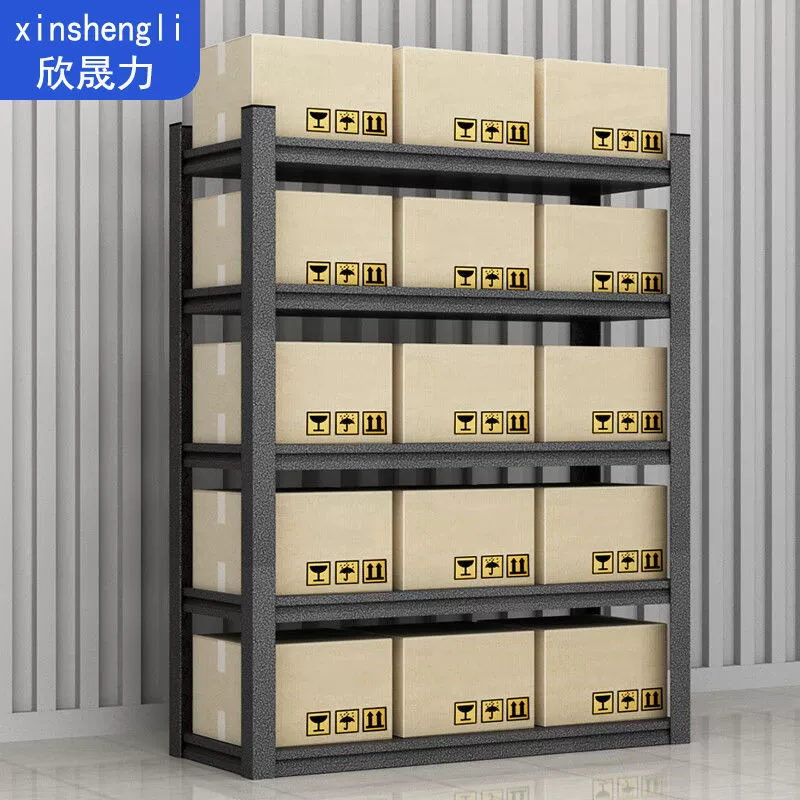 Толстый и утолщенный складские полки для домашнего использования Многослойная угловая сталь подвал для хранения в супермаркете Склад для хранения