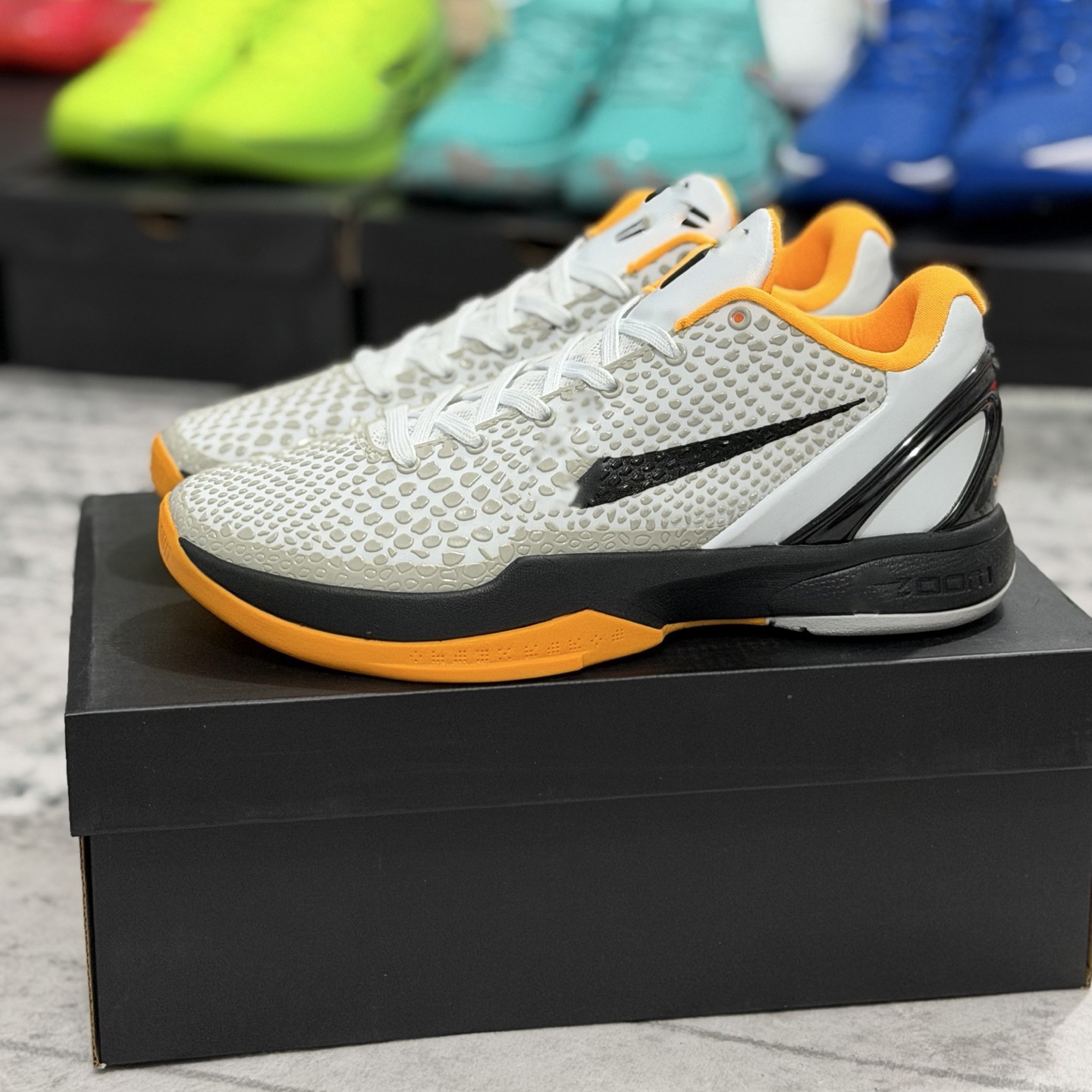 Zapatillas de Baloncesto Kobe 6 de Caucho, Transpirables, Antideslizantes y con Amortiguación para Deporte