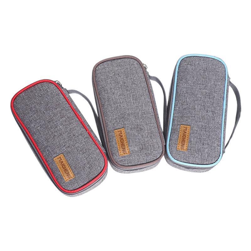 En stock bolsa de insulina bolsa refrigerada portátil bolsa de hielo de gel bolsa de medicina caja especial bolsa de hielo a temperatura constante
