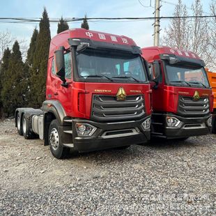 Foreign Trade Export Used Tractor Head 371 Horsepower Cargo Transport Howo Truck Head Used Sinotruk
