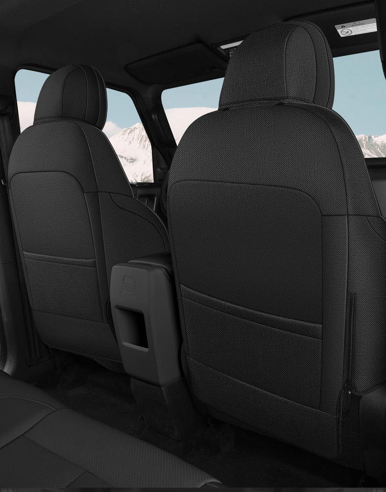 Chery Icarv23/Car Seat Cushion, Universal for All Seasons, Cotton and Linen Full Surround Seat Cover, Fabric Breathable Seat Cushion, Car Cushion