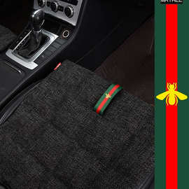 夏季通用四季荞麦壳亚麻汽车坐垫纯棉座垫单片车垫主驾驶座椅座套