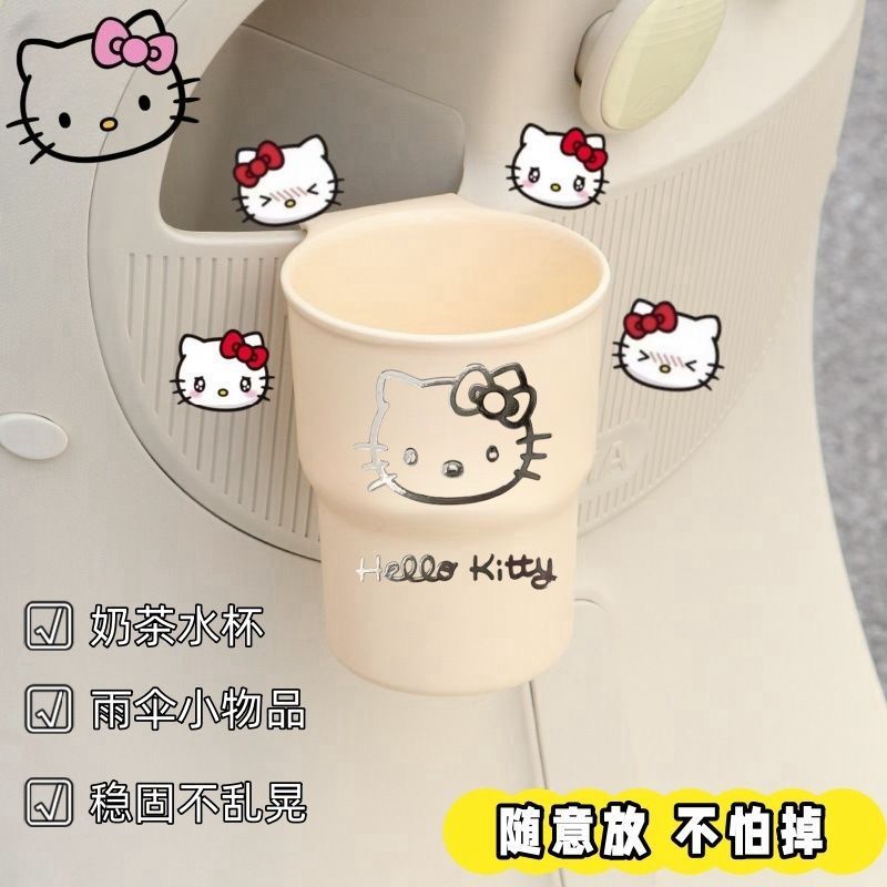 電動車のコップの棚のかわいい漫画のオートバイのミルクティーの棚の自転車の飲み物の水筒の棚の置物の収納棚|undefined