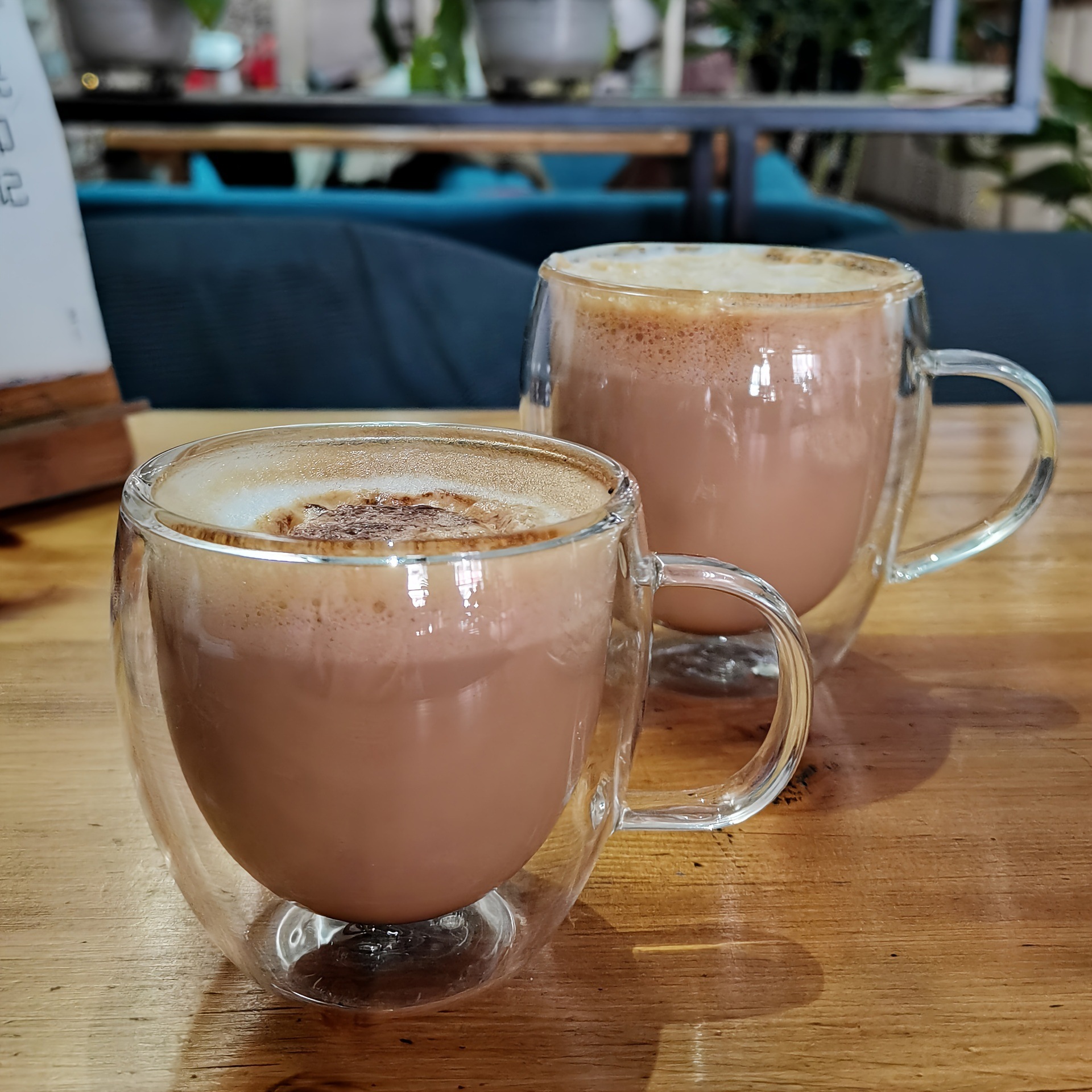 Taza de café antiescaldado de aislamiento térmico de doble capa con asa de una pieza transfronteriza