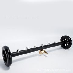 跨境高壓水槍車底清洗可調節5孔7孔4000psi道路清潔洗地刷水掃帚