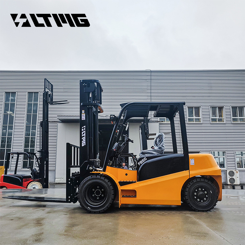 5吨电动叉车液压堆高车四轮座驾式全新全自动5000kg 电瓶叉车
