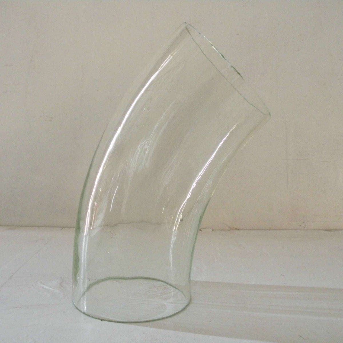 玻璃弯头支45度玻璃直头食品加工通道粮油生产