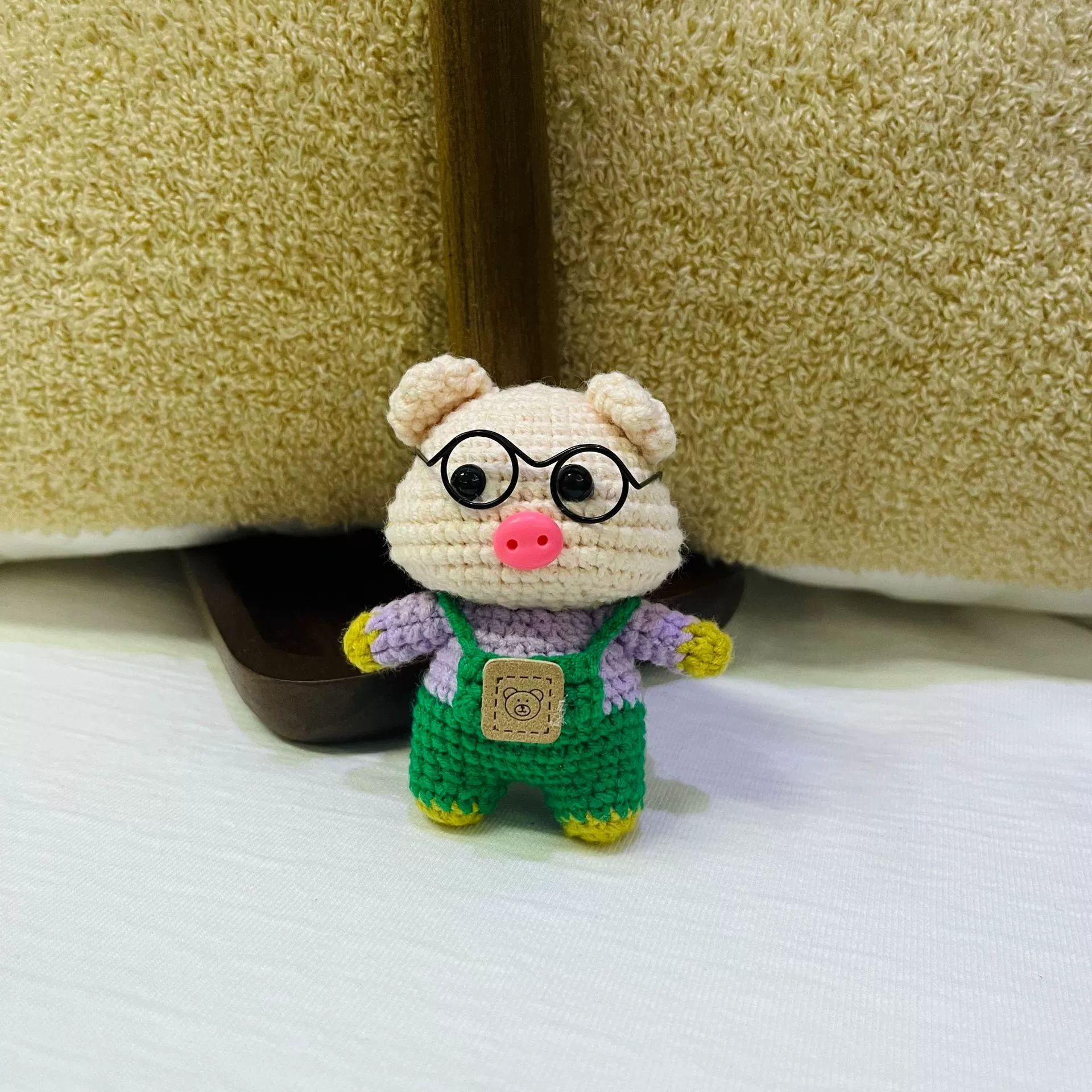 Colgantes de animales del zodiaco tejidos a mano, muñecos de lana hechos a crochet, accesorios decorativos para bolsos, regalos al por mayor y al detalle. image 69
