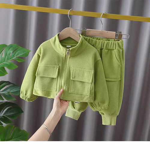 Children's Set 2024 Spring and Autumn Casual Outfit Trendy Two-Piece Set for Little Girls Fashionable Baby Clothes