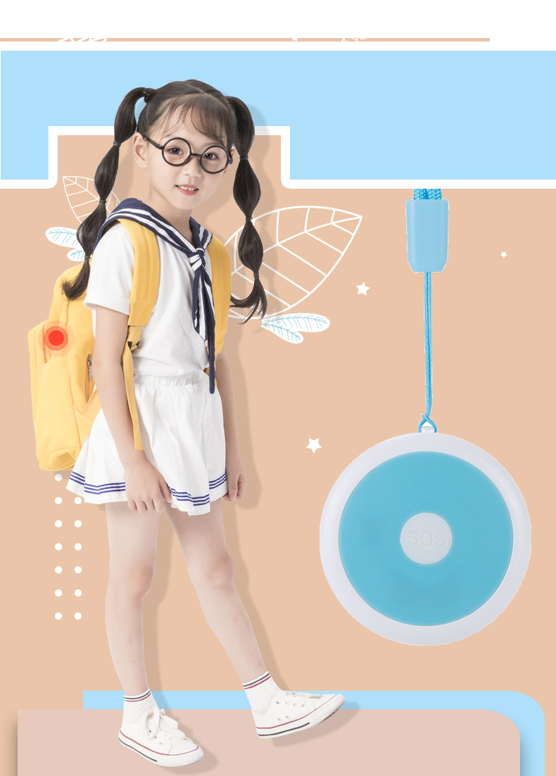 5g Kids Gps Tracker Gps Tracking Device for Children, Babies, Elderly, Anti-Abduction, Anti-Dementia, Anti-Loss, Portable Locator