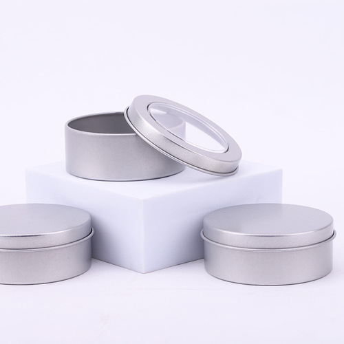 Tinplate box, high-end school badge, medal, bracelet, balm, colorful metal storage box, round tin can