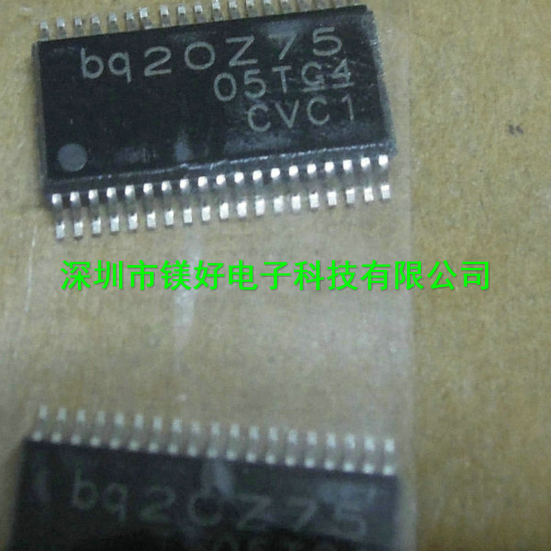 供应BQ20Z75 TSSOP-38，电池管理主芯片，电子零配件一条龙配套