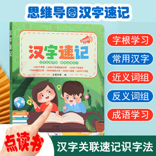 White Lu Academy Chinese Characters Shorthand Point Reading