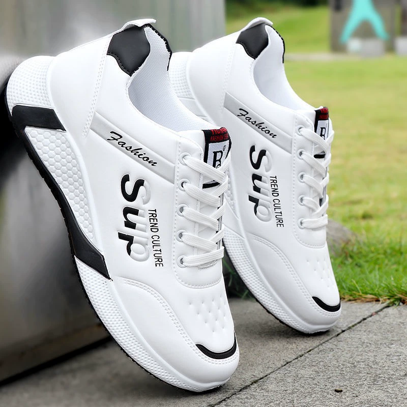 Мужские кроссовки с воздушной подушкой, осень 2025, дышащие повседневные туфли с тонкими ремешками, спортивная обувь в корейском стиле, мужская обувь, дышащая и удобная.