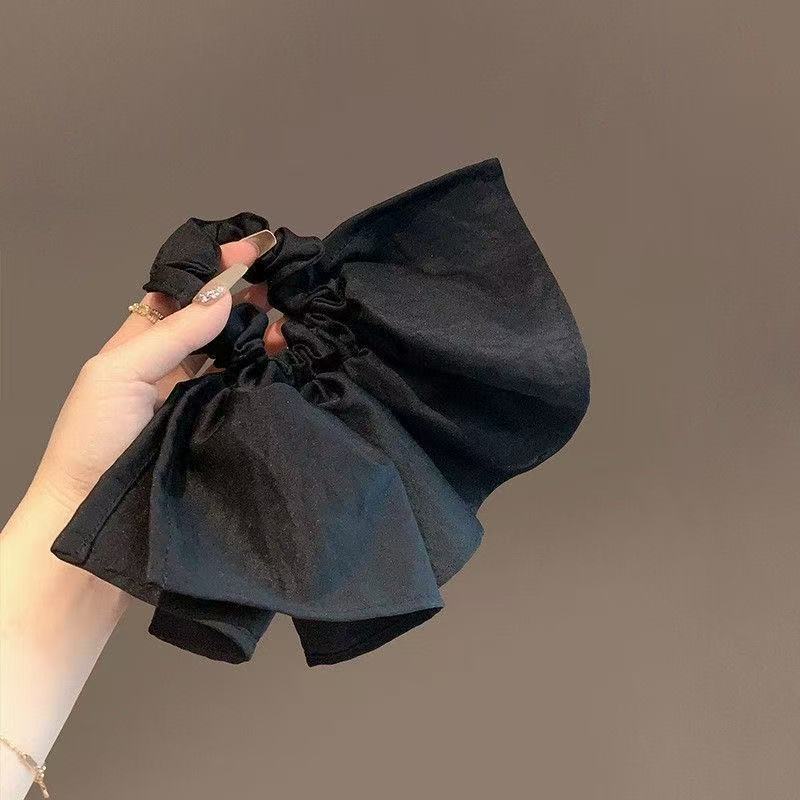 5677 스커트서클-솔리드블랙