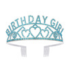 Flash Diamond Birthday Crown BIRTHDAY GIRL Party Decoration Crown Board Dance Shop Bottering Set