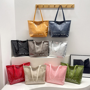 ���ذ�ͨ�ڸ߼��д�����Ů��PVC�Ű�ٴ��ˮ��Ƥ�μ��ӡlogo