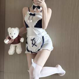 醉窖大码纯欲情趣内衣女制服诱惑睡衣调情火辣床上免脱激情女仆装