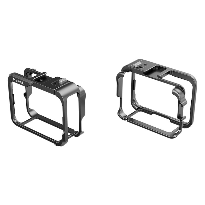 Hepail adecuado para Shadow Stone insta360 Ace Pro conejo jaula cubierta protectora marco de metal accesorios resistentes a la caída