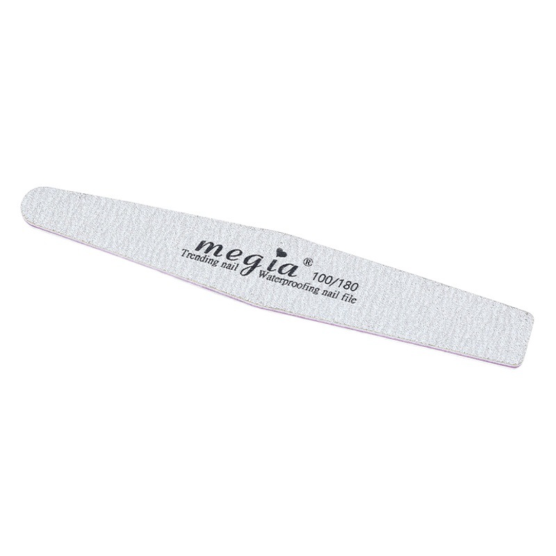 Lima de uñas al por mayor, lima de uñas recta, tira de pulido para manicura, 100/180, doble cara, pulido sin desprendimiento, lijado y modelado