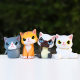 New disguised cat animals kitten costume headgear change penguin raccoon hand-made model desktop ornaments