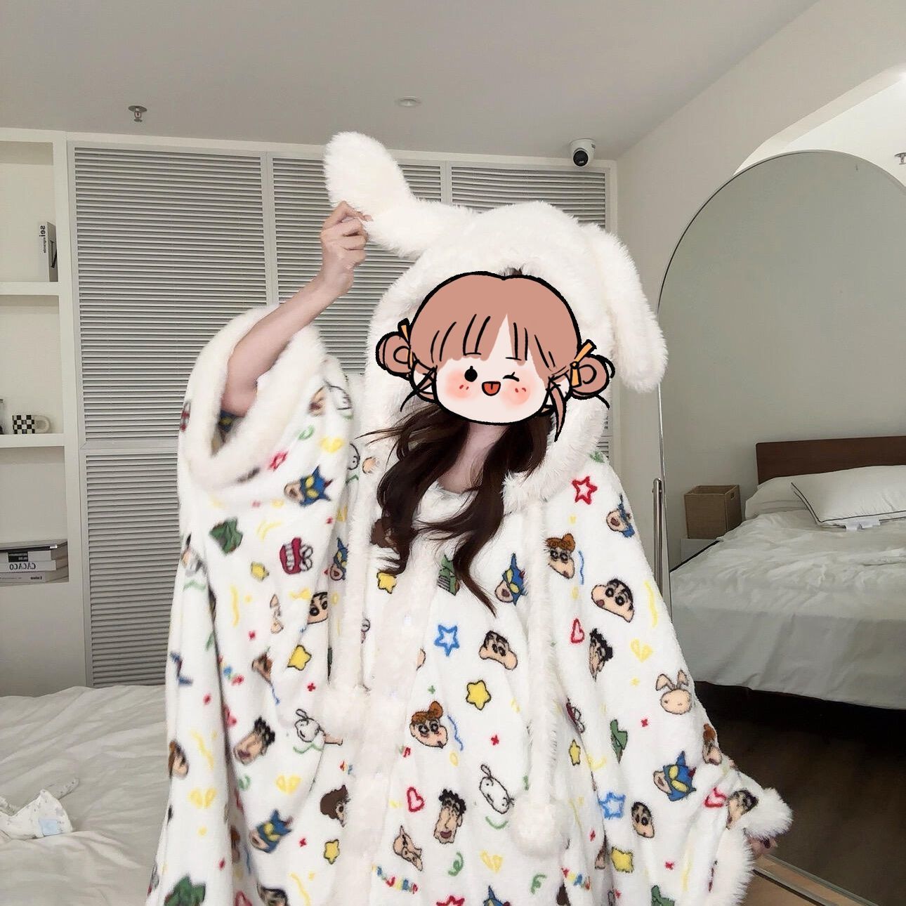 크레용신짱 망토