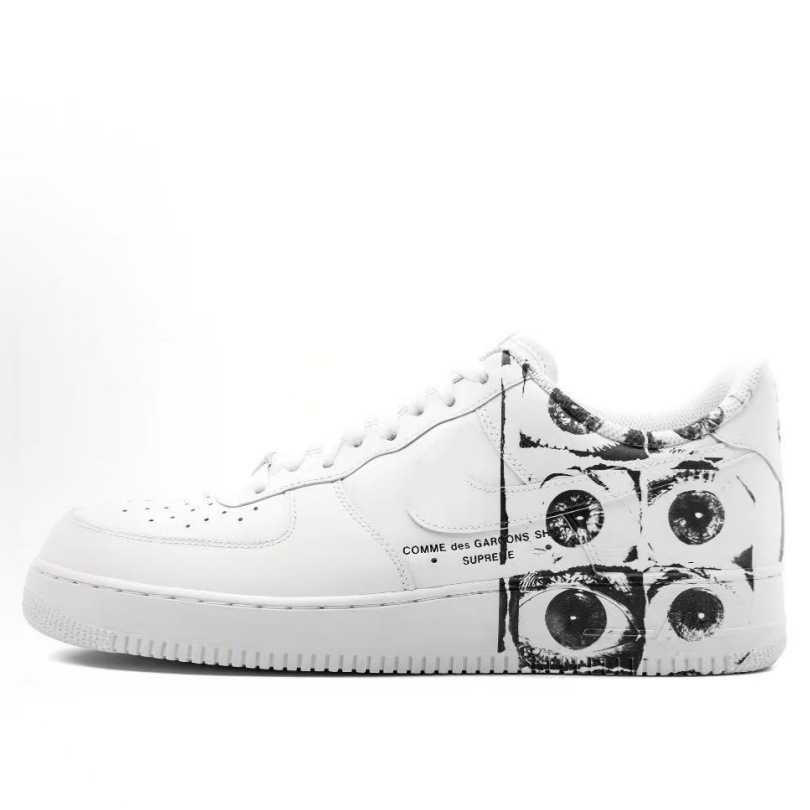 Zapatos Putian Chunyuan Air Force No. 1 cabeza de piel de vaca clásica baja zapatos blancos para hombres y mujeres zapatos casuales de skate