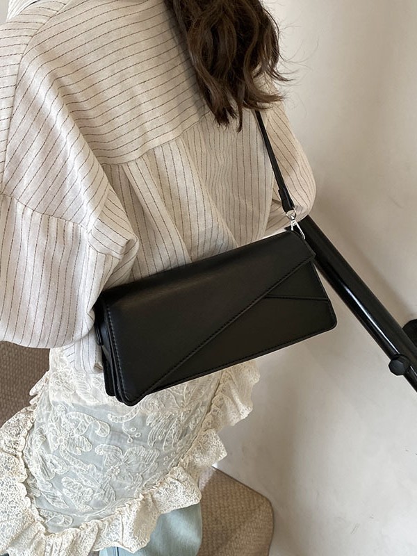 Bolso de diseño de nicho para mujeres 2025, verano nuevo estilo coreano bolso cuadrado simple temperamento casual bolso de hombro de mujer
