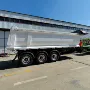 跨境u型厢式后倾半挂车
