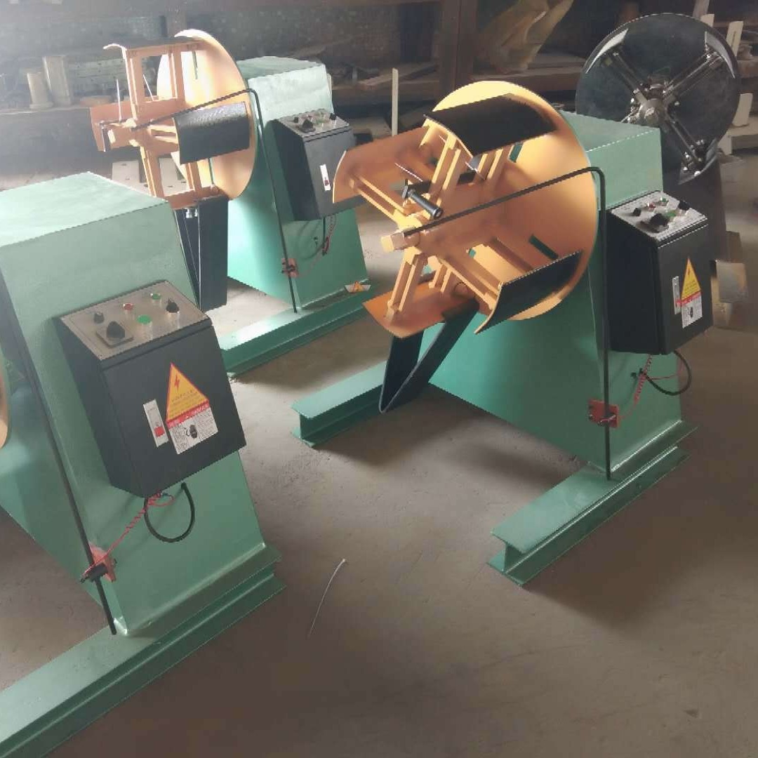 冲床放料架  材料架   自动收卷机 重型材料架  收料架自动感应架