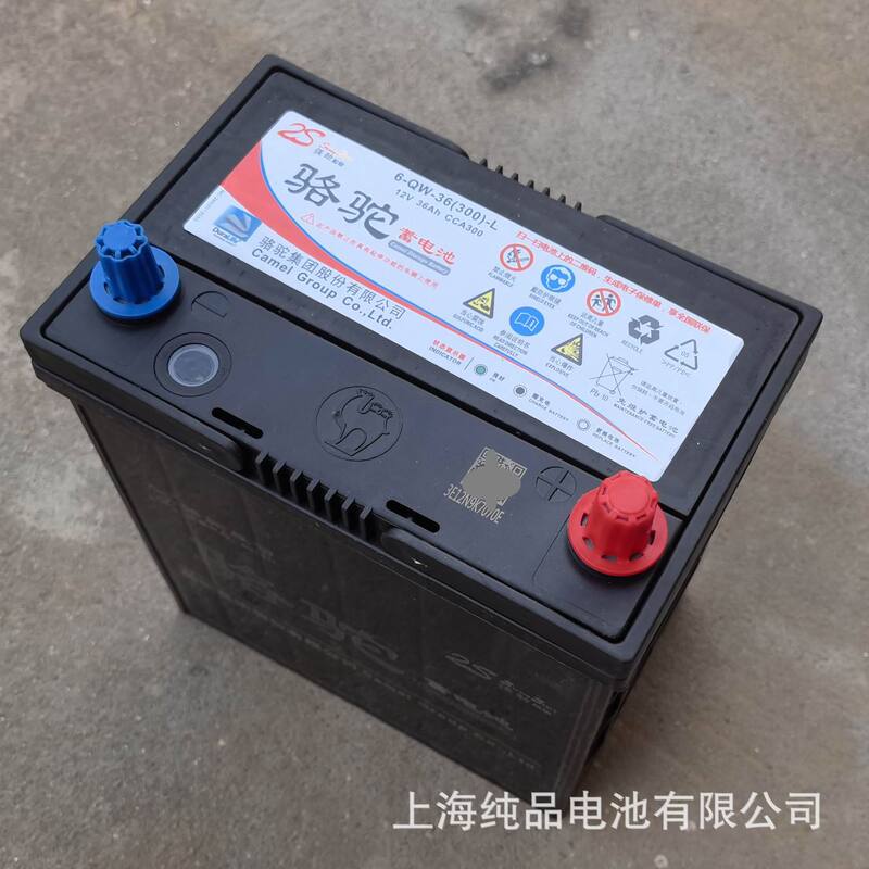 キャメル 6-QW-36(300)-L 鉛蓄電池 メンテナンスフリーバッテリー 12V36Ah 車用発電機始動バッテリー|undefined