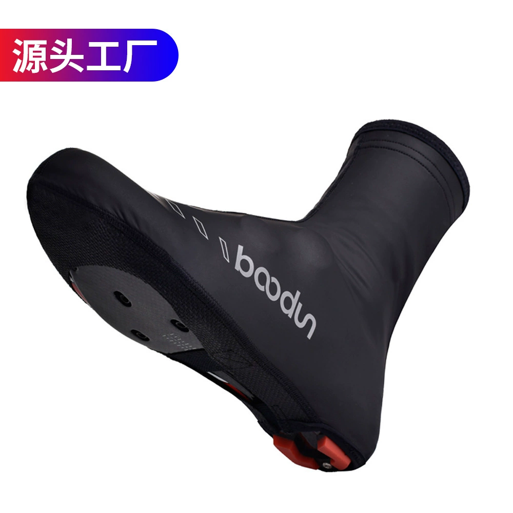 Новые водонепроницаемые велосипедные бахилы для езды на велосипеде, уличные светоотражающие велосипедные бахилы плюс бархатные теплые монохромные противоскользящие велосипедные бахилы