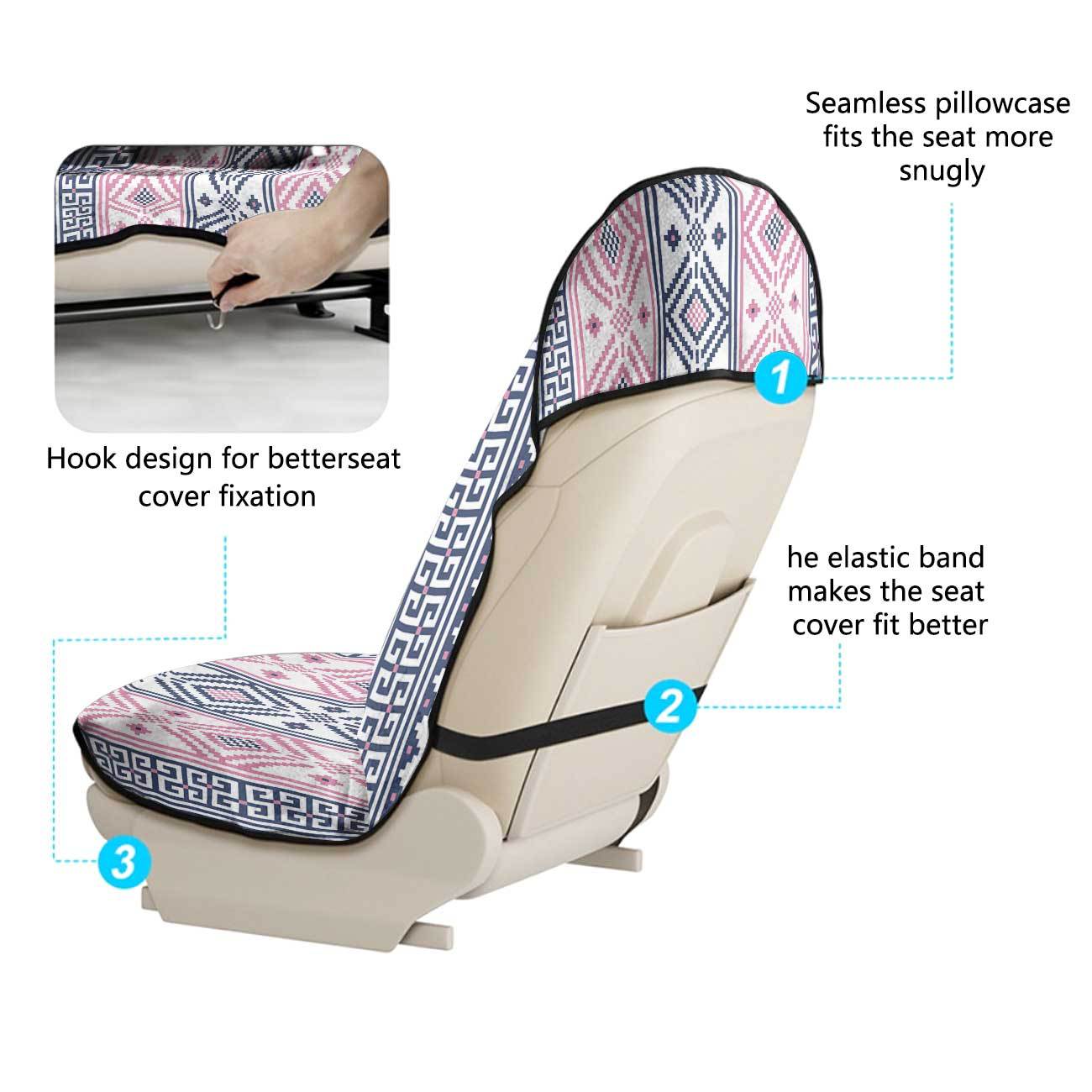 Car seat towel cover front seat protector suitable for gym and exercise, universal for all seasons, car use 76