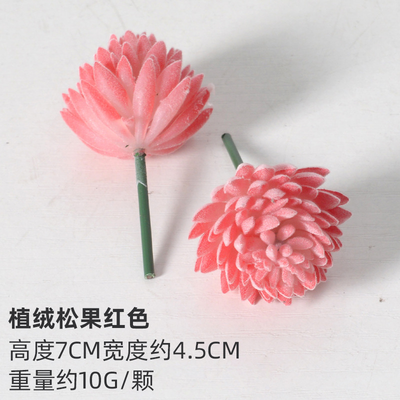 严选仿真多肉植物盆景植绒迷你假多肉配件插花绿植墙DIY装饰摆件|undefined