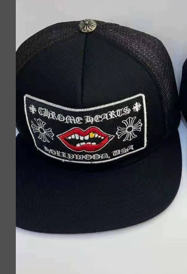 24SSChrome Hearts шляпа санскрит вышивка цветной блок кепка пара модель кросс-бордер единый размер хлопок Гуанчжоу