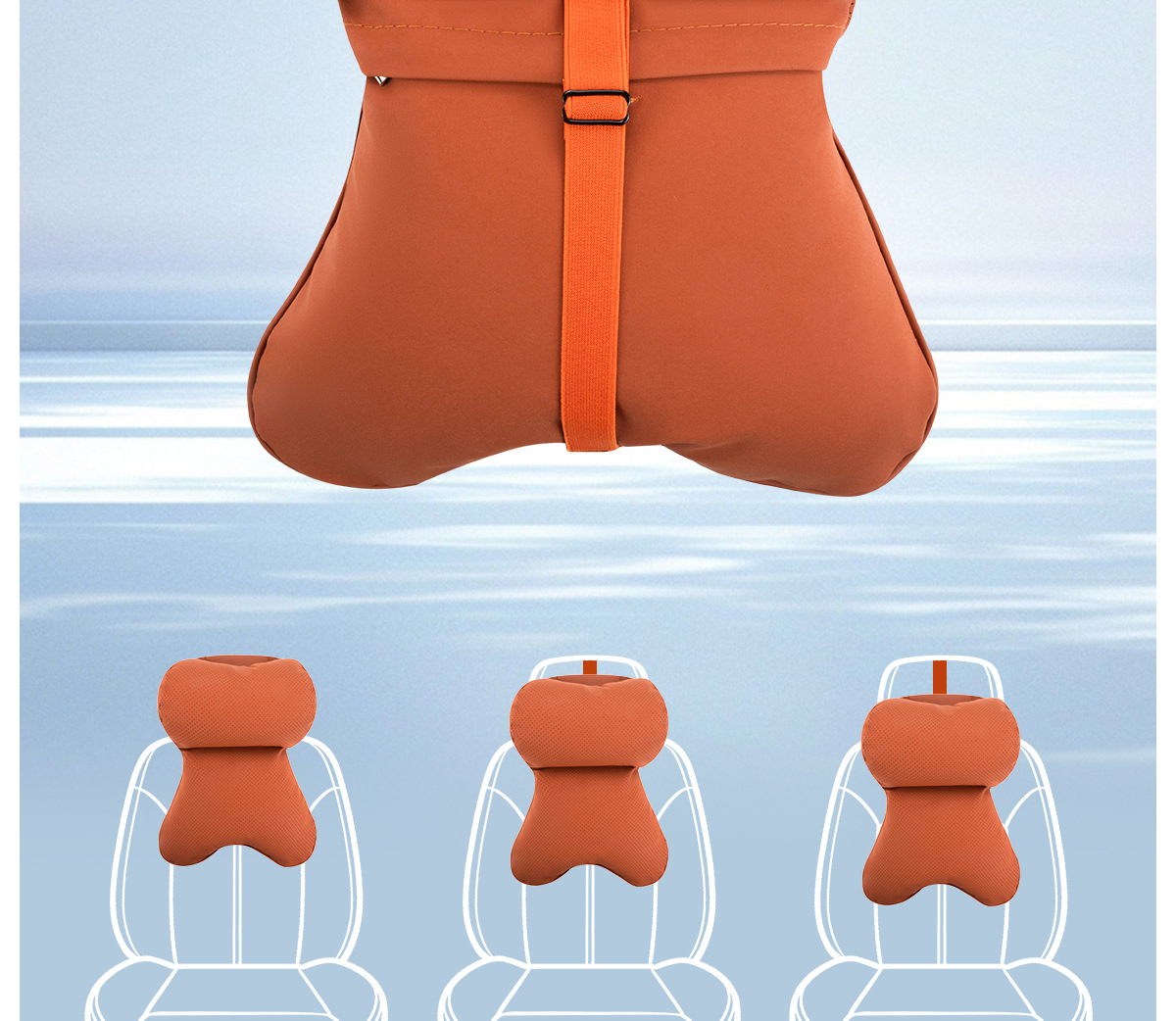 25 New Car Headrests for All Seasons, Universal Adaptable Seats, Car Neck Protectors, Innovative Pillows
