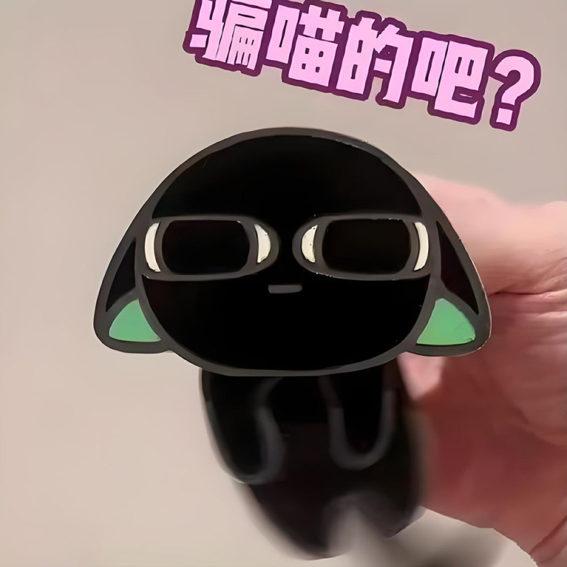 新品罗小黑晃晃转转金属徽章周边高品质轻奢胸针高品质礼品|undefined