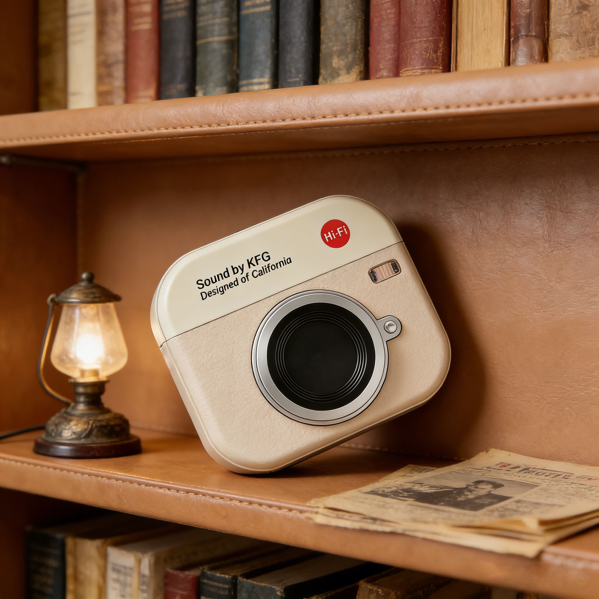 Retro-Bestseller Q86 TWS Noise-Cancelling Bluetooth-Kopfhörer mit ultra-langer Akkulaufzeit, In-Ear-Design mit kurzem Stiel, tragbar, kameradesign