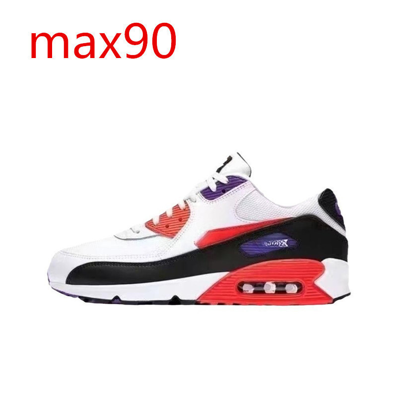 Putian Shoes Air Max 90 Retro Air Cushion Shoes Mesh Breathable Wear-Resistant Men's and Women's Casual Sports Running Shoes Putian Shoes Air Max 90 Retro Air Cushion Shoes Mesh Breathable Wear-Resistant Men's and Women's Casual Sports Running Shoes