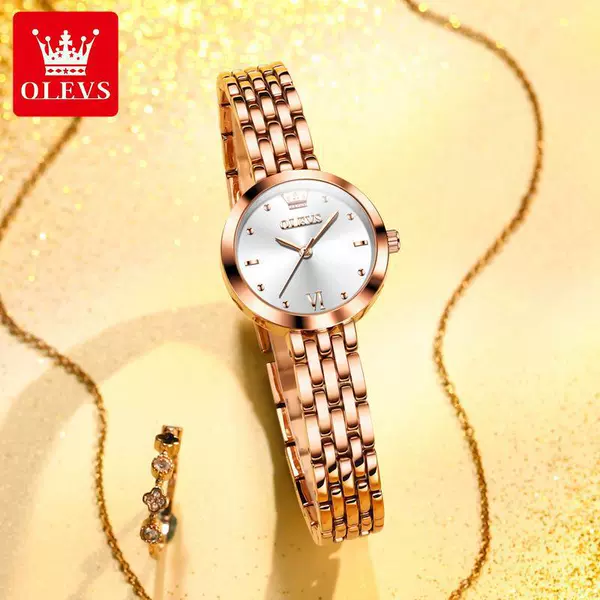 Li 9992 steel belt rose white girl