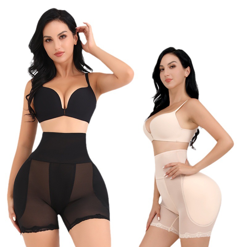 Transfronterizo almohadilla de esponja Fengqi trasero falso cintura alta vientre que forma los pantalones levantamiento de la cadera artefacto almohadilla de la cadera que forma los pantalones