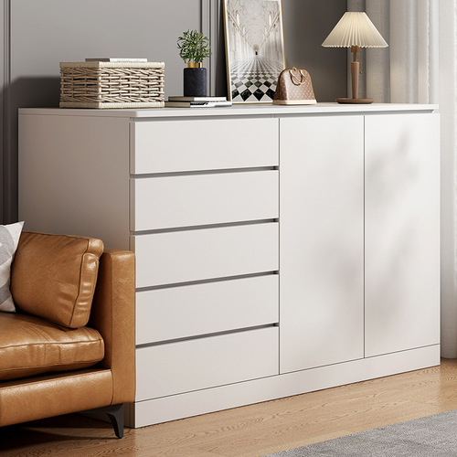 Wall-mounted storage cabinet for bedroom, minimalist modern living room storage cabinet, bed-side stand, multi-layer drawer cabinet