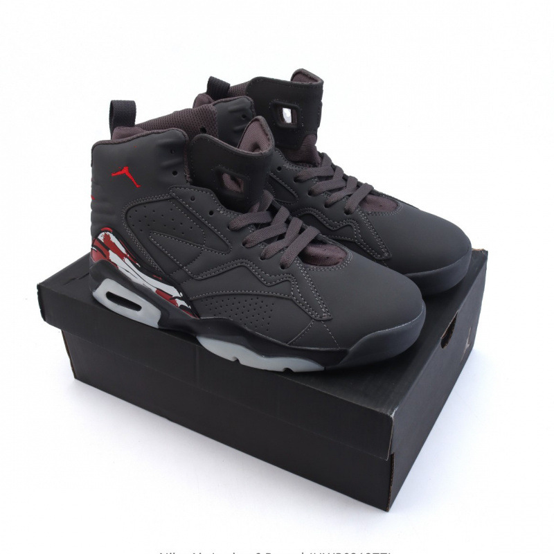 Comercio exterior J puro original Pumpman MVP zapatos de baloncesto para hombres zapatos deportivos casuales para mujeres AJ6 con suela gruesa almohadilla de aire zapatos de moda