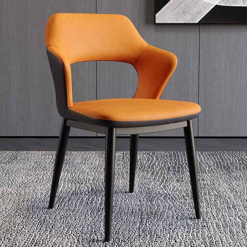 Silla de comedor minimalista italiana silla doméstica moderna silla de comedor silla de maquillaje silla de maquillaje silla de mesa