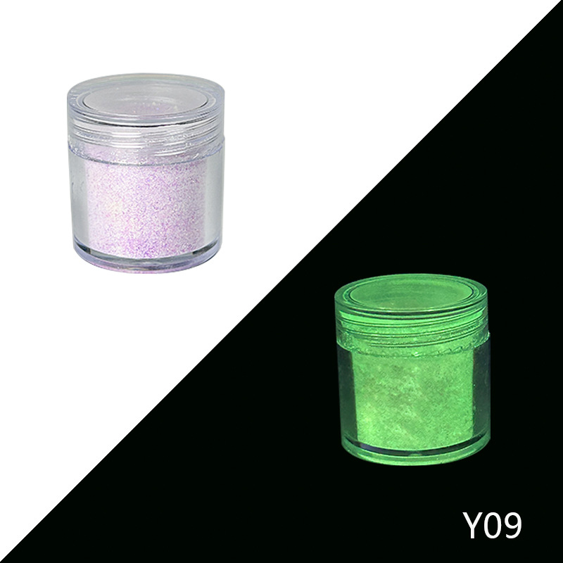 빛나는 얼음 결정 반짝이: Y09